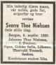 Dødsannonse Sverre Thee Danielsen Nielsen
