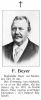 Dødsmelding Fredrik Beyer