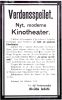 Verdensspeilet. Nyt, moderne Kinotheater.