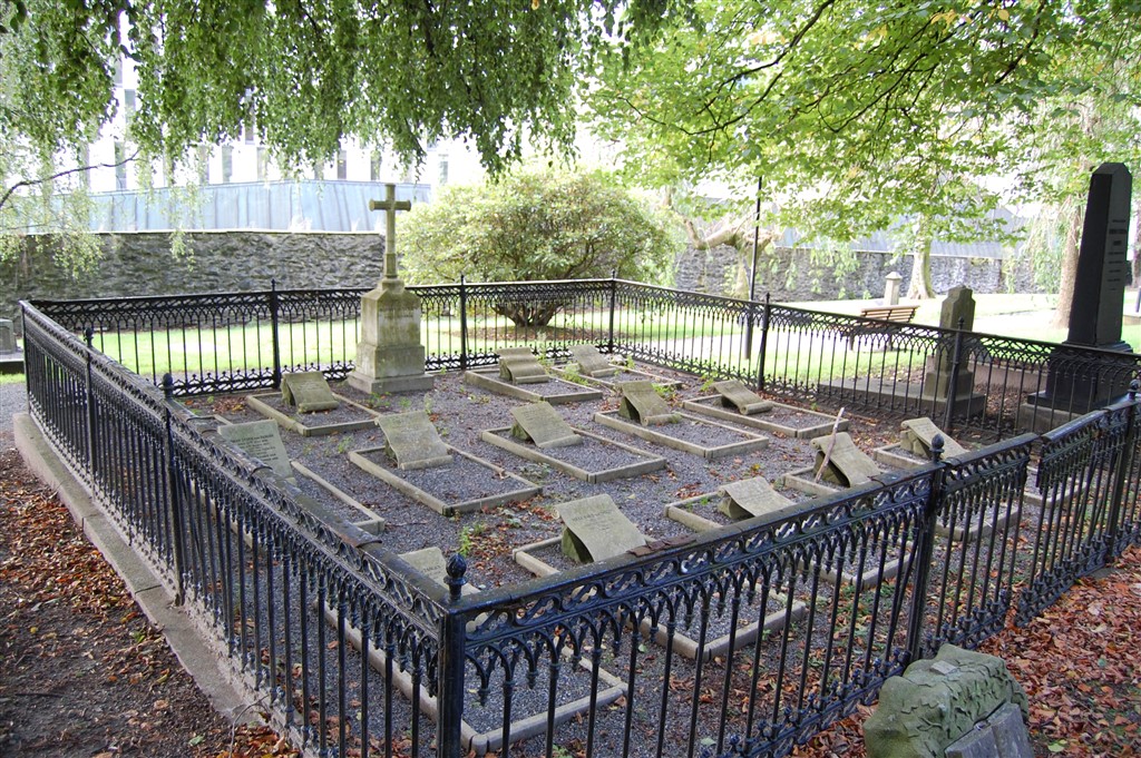 Herman von Tangens familiebegravelse