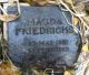 Gravminne for Magda Friedrichs