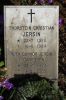 Gravstein for Thorstein Christian Wennerlund Jersin