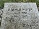 Gravstein Rasmus Meyer